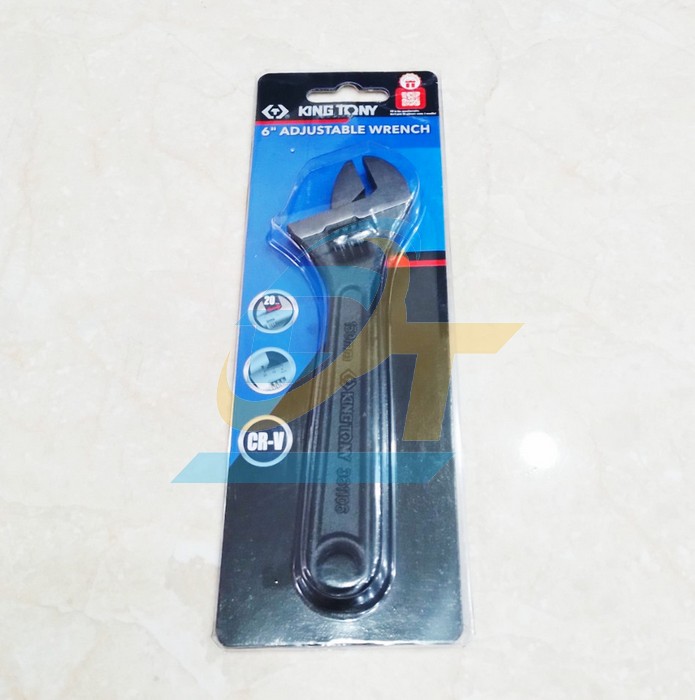 Mỏ lết đen 6"/150mm Kingtony 3611-06P 3611-06P KingTony | Giá rẻ nhất - Công Ty TNHH Thương Mại Dịch Vụ Đạt Tâm