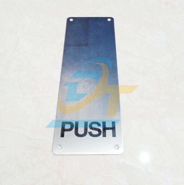 Bảng đẩy cửa Push inox mờ Hafele 987.11.340  HAFELE | Giá rẻ nhất - Công Ty TNHH Thương Mại Dịch Vụ Đạt Tâm