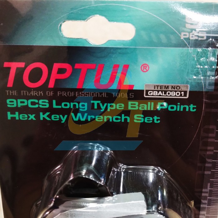 Bộ lục giác đầu bi hệ inch 9 cây 1/16-3/8" Toptul GBAL0901  TOPTUL | Giá rẻ nhất - Công Ty TNHH Thương Mại Dịch Vụ Đạt Tâm