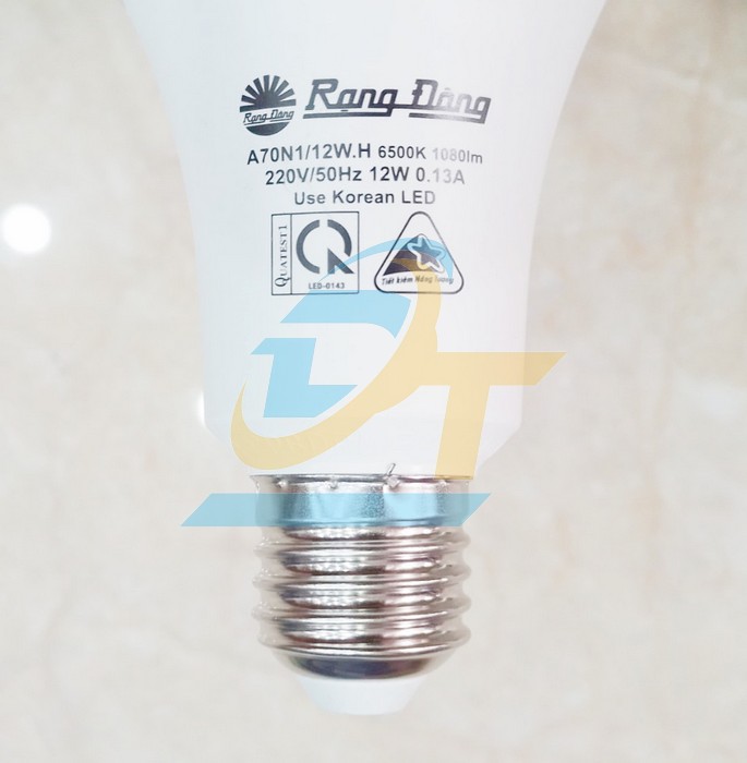 Bóng đèn LED Bulb 12W 220V Rạng Đông A70N1/12W 6500K  RangDong | Giá rẻ nhất - Công Ty TNHH Thương Mại Dịch Vụ Đạt Tâm