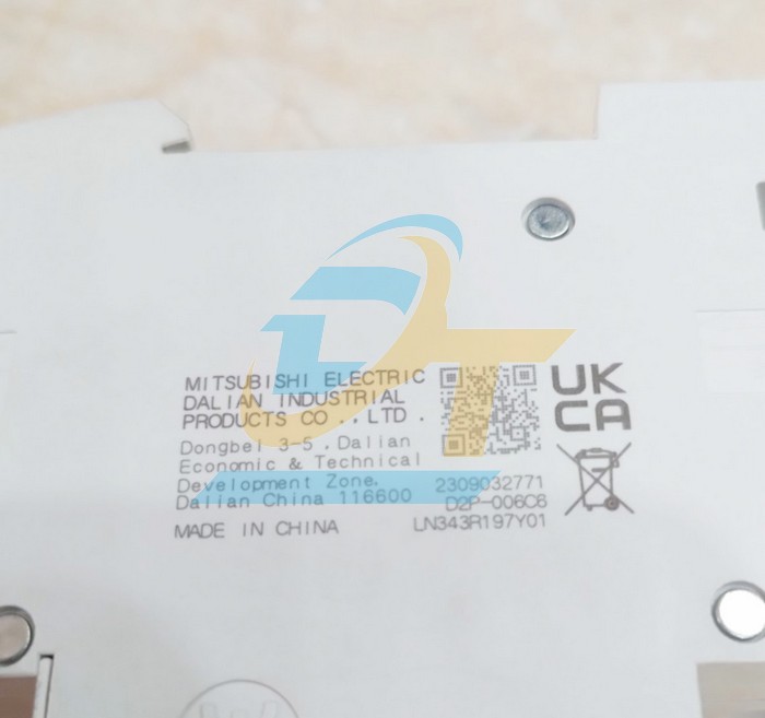 Cầu dao tự động MCB Mitsubishi BH-D6 (Type C N) 2P 6A 6kA  MITSUBISHI | Gi&aacute; rẻ nhất - C&ocirc;ng Ty TNHH Thương Mại Dịch Vụ Đạt T&acirc;m