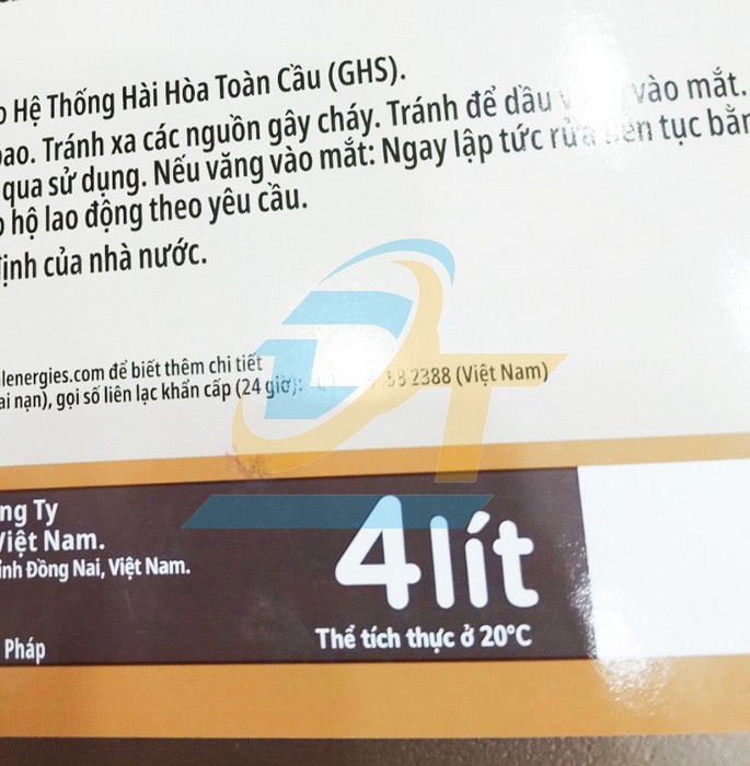 Dầu nhớt động cơ Total Quartz 5000 SN 10W-40 (4L)  TotalEnergies | Giá rẻ nhất - Công Ty TNHH Thương Mại Dịch Vụ Đạt Tâm