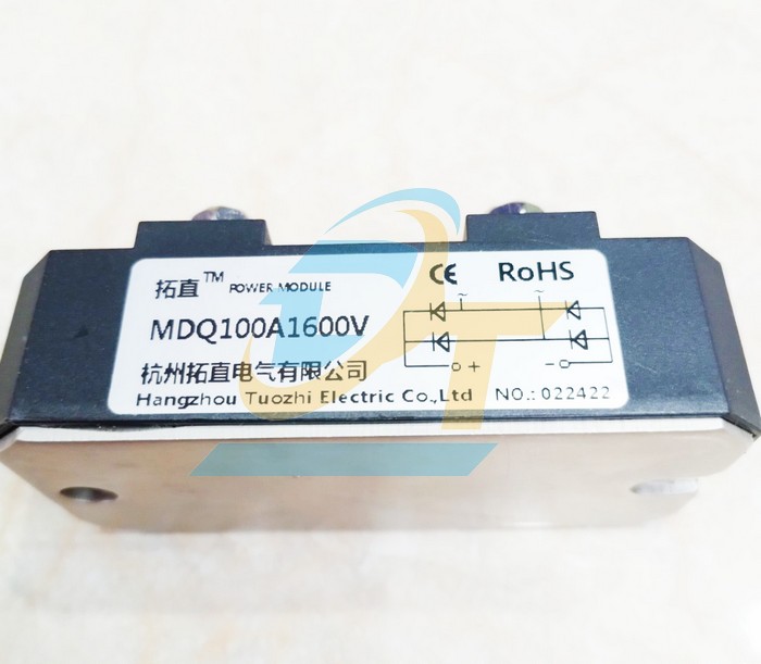 Diode cầu chỉnh lưu 1P 100A 1600V MDQ100A1600V  China | Giá rẻ nhất - Công Ty TNHH Thương Mại Dịch Vụ Đạt Tâm