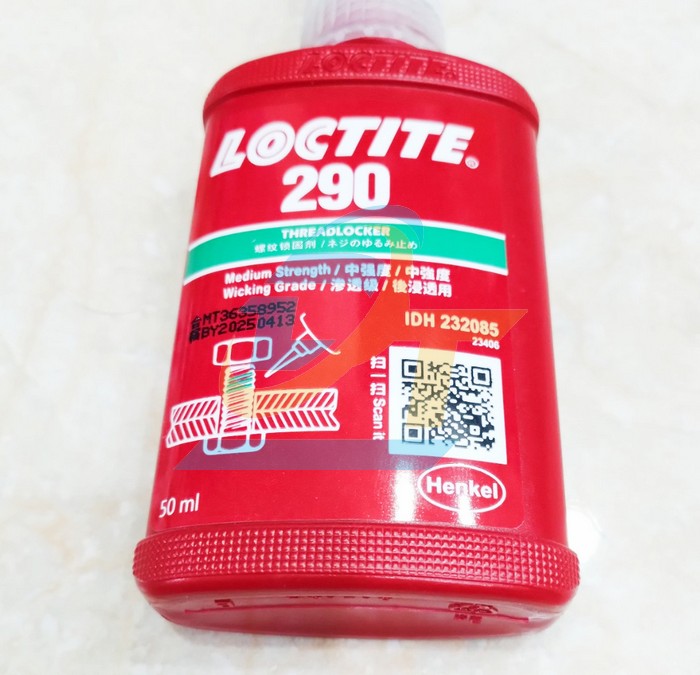 Keo khóa ren Loctite 290 50ml  Loctite | Giá rẻ nhất - Công Ty TNHH Thương Mại Dịch Vụ Đạt Tâm