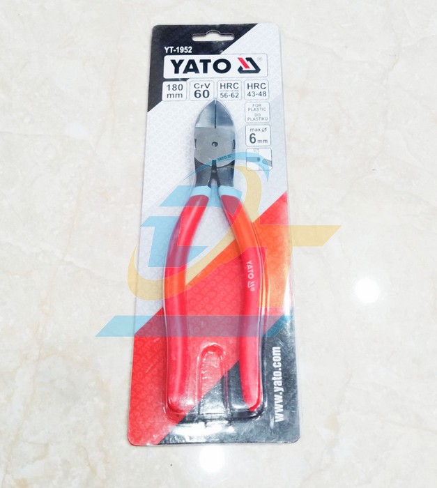Kìm cắt 7"/180mm Yato YT-1952  YaTo | Giá rẻ nhất - Công Ty TNHH Thương Mại Dịch Vụ Đạt Tâm