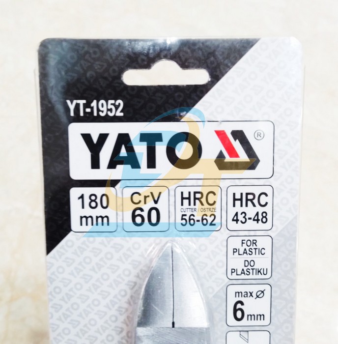 Kìm cắt 7"/180mm Yato YT-1952  YaTo | Giá rẻ nhất - Công Ty TNHH Thương Mại Dịch Vụ Đạt Tâm