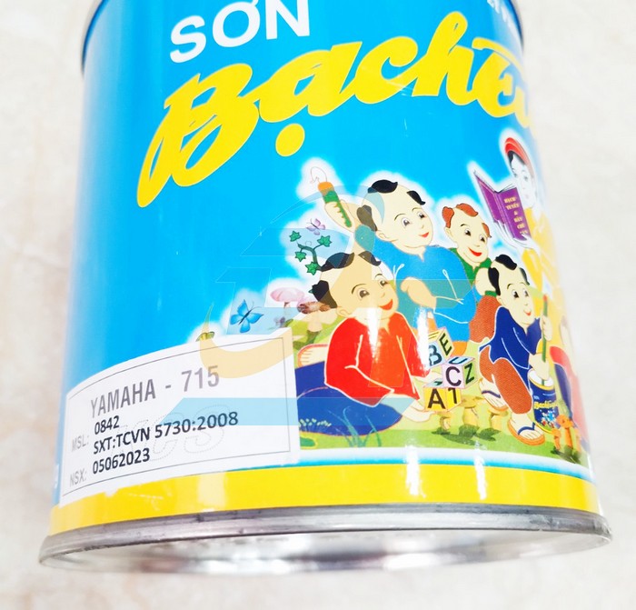 Sơn Alkyd (bóng) Bạch Tuyết 0.8kg - Màu xanh Yamaha 715  BachTuyet | Giá rẻ nhất - Công Ty TNHH Thương Mại Dịch Vụ Đạt Tâm
