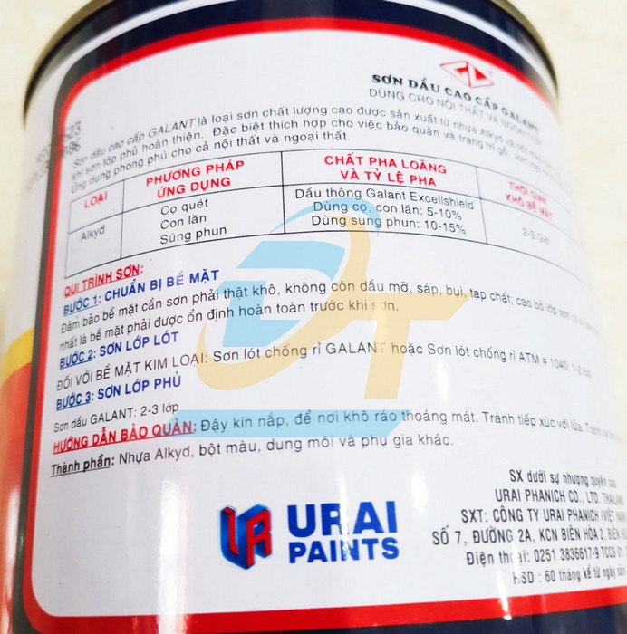 Sơn dầu Galant màu xám Dawn Grey 527 800ml  GALANT | Giá rẻ nhất - Công Ty TNHH Thương Mại Dịch Vụ Đạt Tâm