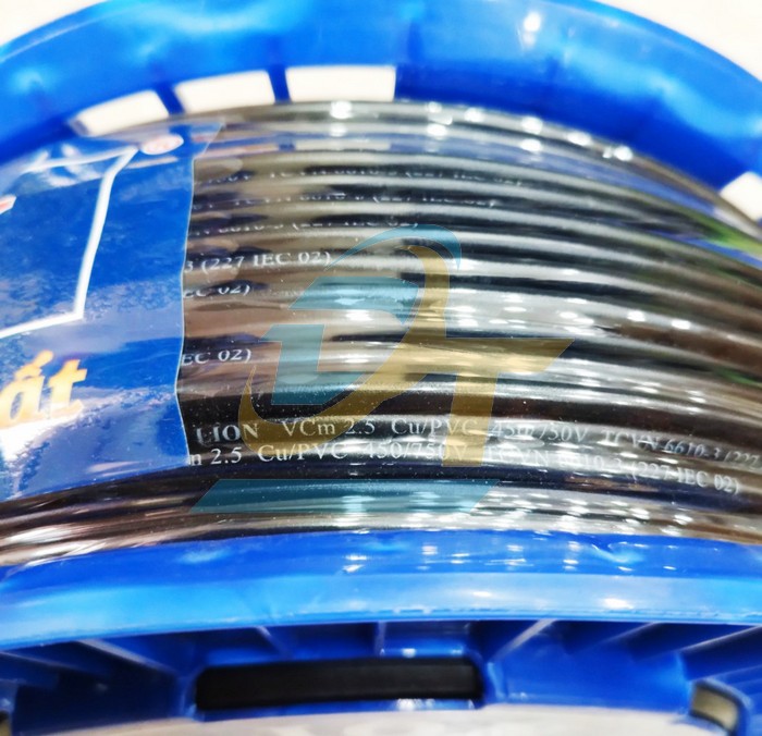 Dây cáp điện đơn mềm 1 lõi Lion Vcm 2.5  Daphaco | Giá rẻ nhất - Công Ty TNHH Thương Mại Dịch Vụ Đạt Tâm