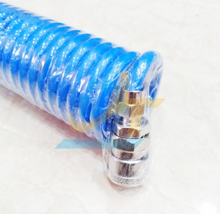 Dây hơi PU xoắn Jisan 6 mét 10x6.5mm  Jisan | Giá rẻ nhất - Công Ty TNHH Thương Mại Dịch Vụ Đạt Tâm