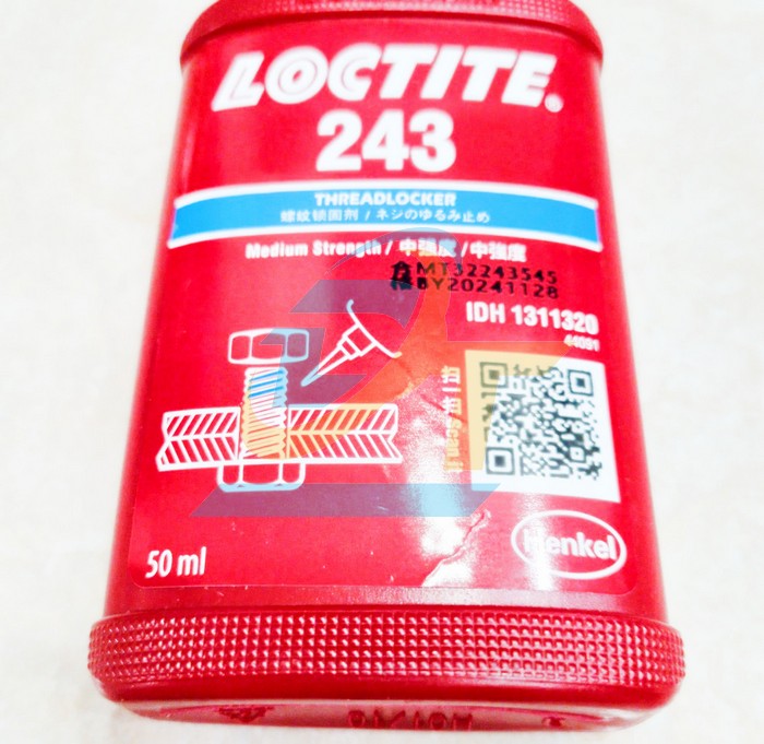 Keo khóa ren Loctite 243 50ml  Loctite | Giá rẻ nhất - Công Ty TNHH Thương Mại Dịch Vụ Đạt Tâm