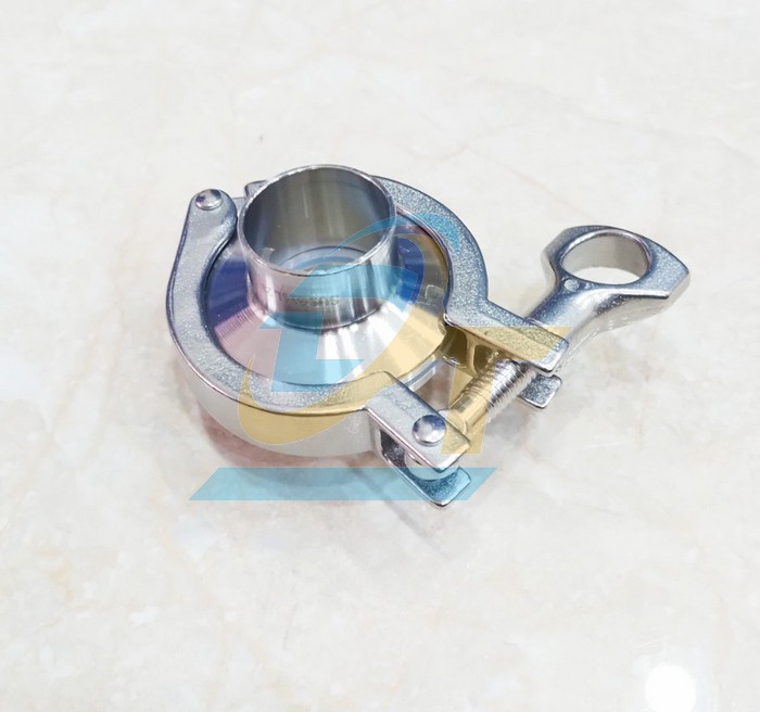 Khớp nối nhanh Clamp vi sinh inox 304 DN20 - Phi 27  VietNam | Giá rẻ nhất - Công Ty TNHH Thương Mại Dịch Vụ Đạt Tâm