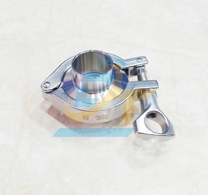 Khớp nối nhanh Clamp vi sinh inox 304 DN20 - Phi 27  VietNam | Giá rẻ nhất - Công Ty TNHH Thương Mại Dịch Vụ Đạt Tâm