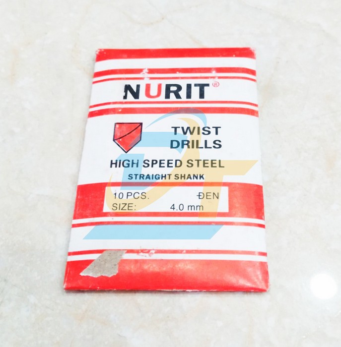 Mũi khoan sắt Nurit 4mm  Nurit | Giá rẻ nhất - Công Ty TNHH Thương Mại Dịch Vụ Đạt Tâm