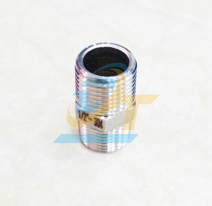 Nối 2 đầu ren ngoài (kép ren) inox 304 DN15 - Phi 21  VietNam | Giá rẻ nhất - Công Ty TNHH Thương Mại Dịch Vụ Đạt Tâm