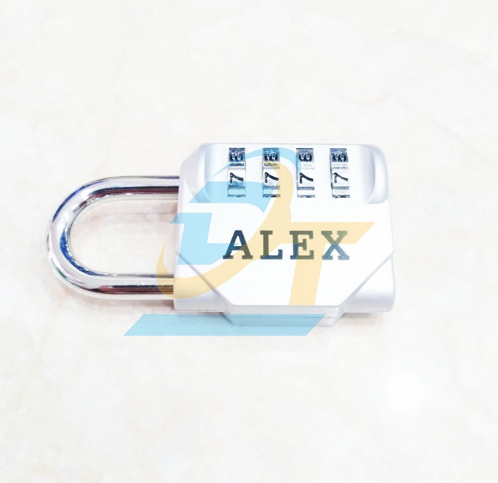 Ổ khóa 4 số Alex màu bạc 40mm  ALEX | Giá rẻ nhất - Công Ty TNHH Thương Mại Dịch Vụ Đạt Tâm