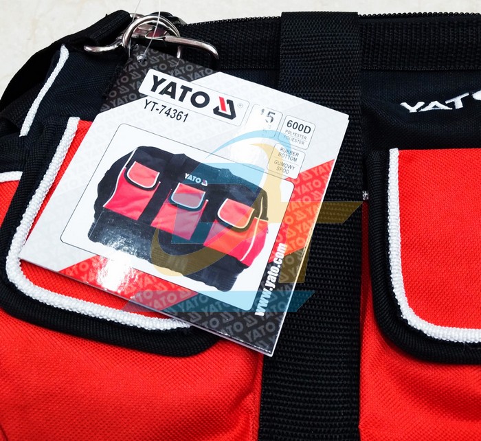Túi đựng đồ nghề đế cao su 16 ngăn Yato YT-74361 YT-74361 YaTo | Giá rẻ nhất - Công Ty TNHH Thương Mại Dịch Vụ Đạt Tâm