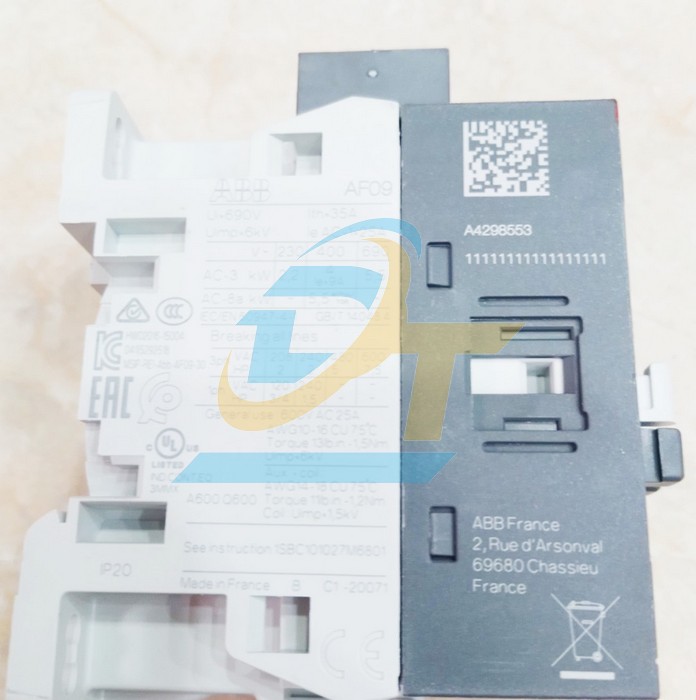 Khởi động từ 3P 9A 24-60V ABB AF09-30-01-41  ABB | Giá rẻ nhất - Công Ty TNHH Thương Mại Dịch Vụ Đạt Tâm