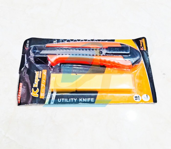 Dao rọc giấy 18mm Kapusi K-8745  Kapusi | Giá rẻ nhất - Công Ty TNHH Thương Mại Dịch Vụ Đạt Tâm