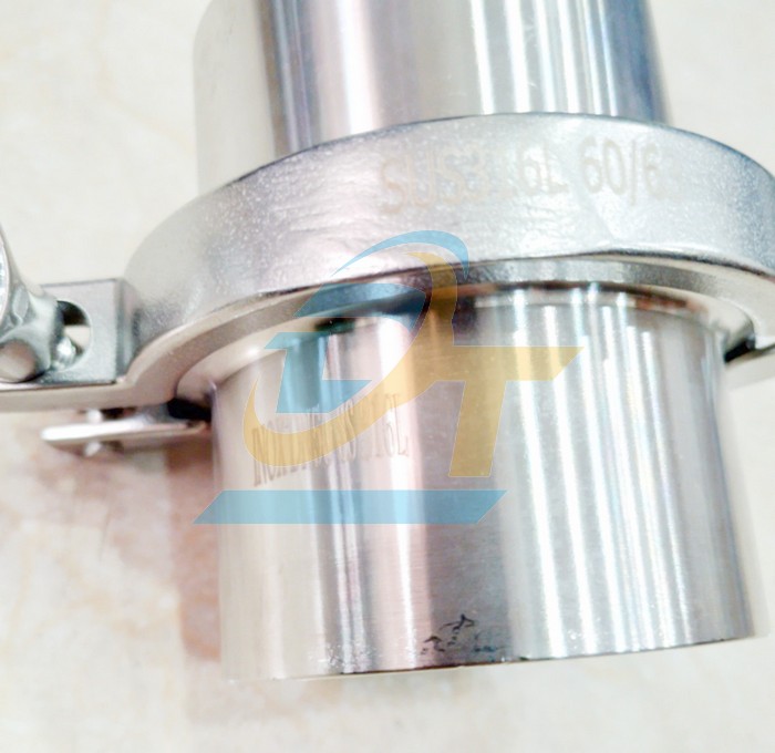 Khớp nối nhanh Clamp vi sinh inox 304 ren trong DN50 - Phi 60  VietNam | Giá rẻ nhất - Công Ty TNHH Thương Mại Dịch Vụ Đạt Tâm