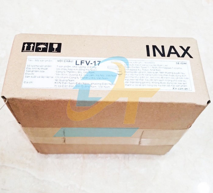 Vòi lavabo lạnh đồng mạ Crome Inax LFV-17  INAX | Giá rẻ nhất - Công Ty TNHH Thương Mại Dịch Vụ Đạt Tâm
