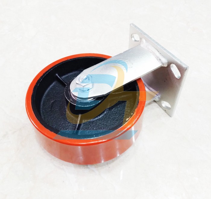 Bánh xe chịu tải 500kg cố định PU lõi gang D150x51 S4-6208-959  VietNam | Giá rẻ nhất - Công Ty TNHH Thương Mại Dịch Vụ Đạt Tâm