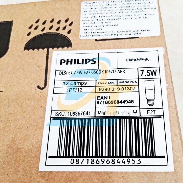 Bóng Led Philips DLStick 7.5W E27 6500K 1PF/12 APR  Philips | Giá rẻ nhất - Công Ty TNHH Thương Mại Dịch Vụ Đạt Tâm