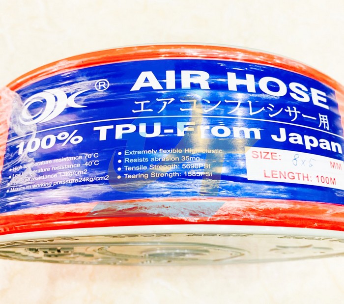 Dây hơi PU 8x5mm OK - Màu đỏ  OK | Giá rẻ nhất - Công Ty TNHH Thương Mại Dịch Vụ Đạt Tâm