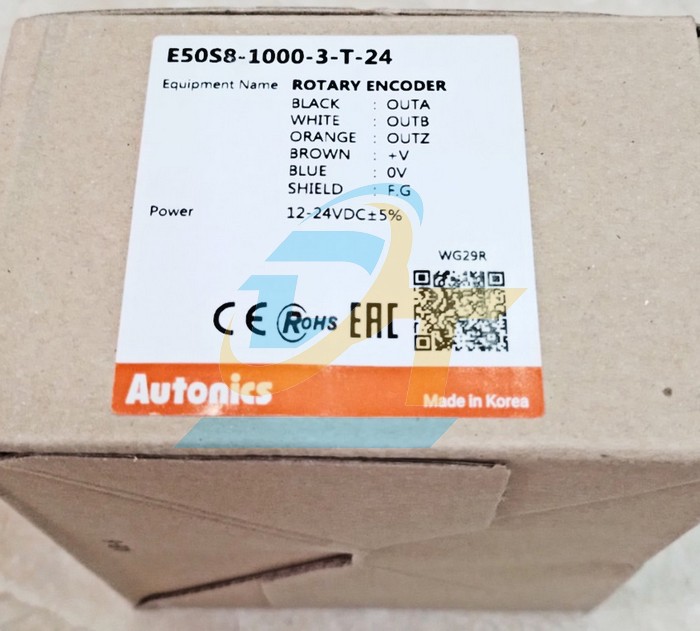 Encoder 12-24VDC Autonics E50S8-1000-3-T-24 E50S8-1000-3-T-24 Autonics | Giá rẻ nhất - Công Ty TNHH Thương Mại Dịch Vụ Đạt Tâm