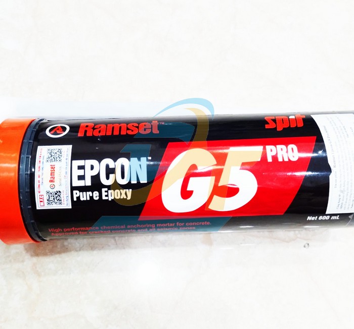 Keo cấy thép Ramset Epcon G5 Pro 600ml  RAMSET | Giá rẻ nhất - Công Ty TNHH Thương Mại Dịch Vụ Đạt Tâm