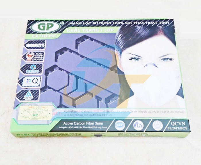 Khẩu trang than hoạt tính GP Extreme (Qua gáy)  GP-EXTREME | Giá rẻ nhất - Công Ty TNHH Thương Mại Dịch Vụ Đạt Tâm