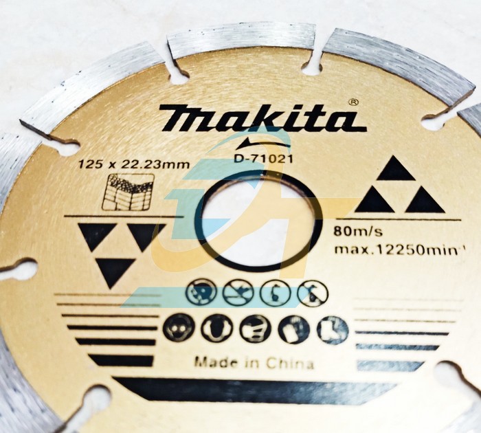 Lưỡi cắt kim cương 125x22.23mm Makita D-71021  Makita | Giá rẻ nhất - Công Ty TNHH Thương Mại Dịch Vụ Đạt Tâm