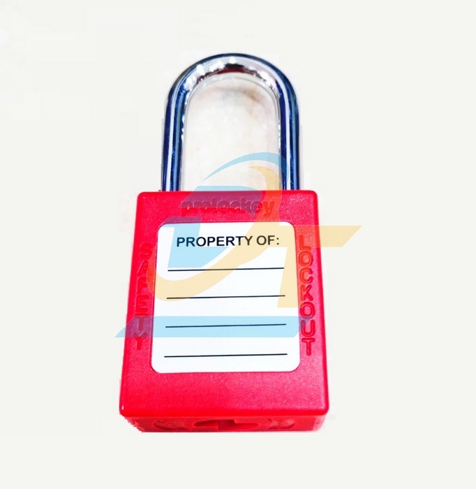 Ổ khóa an toàn Nylon cùm thép 38mm Prolockey KD-P38S-RED KD-P38S-RED PROLOCKEY | Giá rẻ nhất - Công Ty TNHH Thương Mại Dịch Vụ Đạt Tâm