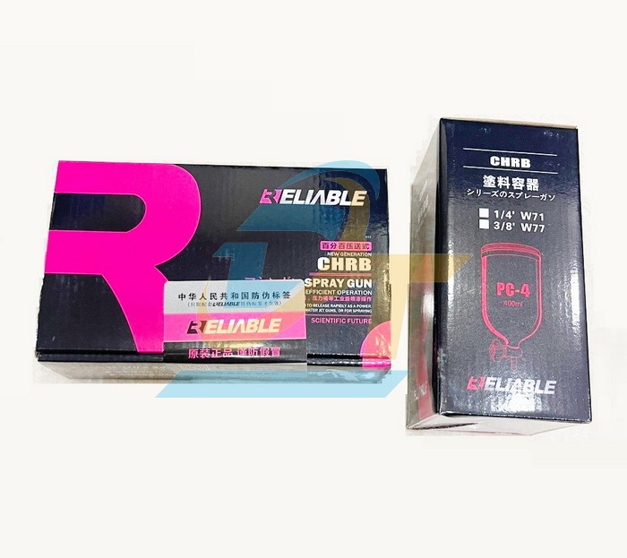 Súng phun sơn 400cc Reliable W-71-1.3G  RELIABLE | Giá rẻ nhất - Công Ty TNHH Thương Mại Dịch Vụ Đạt Tâm