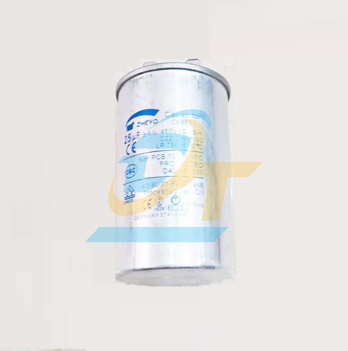 Tụ nhôm CBB65 450V 25uF  China | Giá rẻ nhất - Công Ty TNHH Thương Mại Dịch Vụ Đạt Tâm
