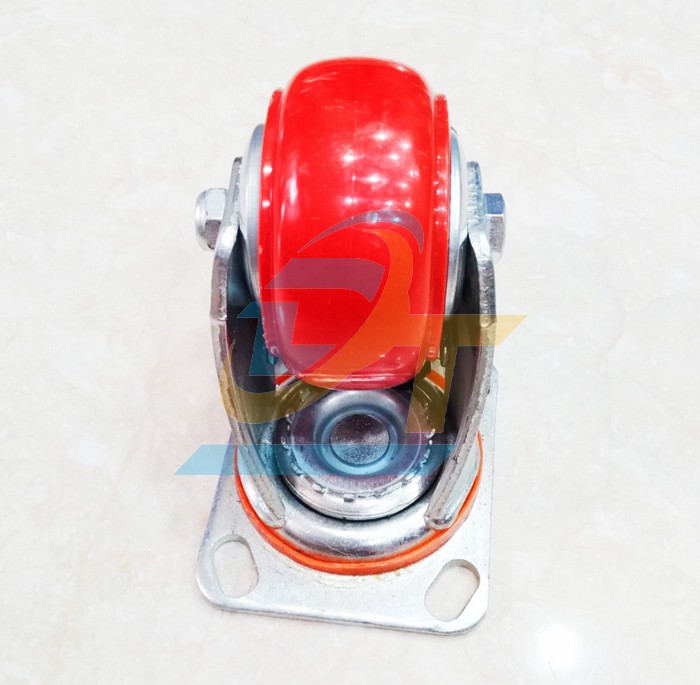 Bánh xe PU thép ốp kim loại có khóa phi 100 càng xoay  VietNam | Giá rẻ nhất - Công Ty TNHH Thương Mại Dịch Vụ Đạt Tâm