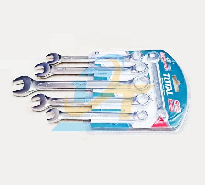 Bộ cờ lê vòng miệng 6 chi tiết 8-17mm Total THT102266  Total | Giá rẻ nhất - Công Ty TNHH Thương Mại Dịch Vụ Đạt Tâm