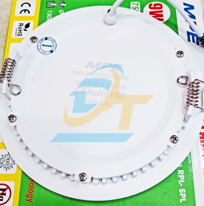 Đèn LED Panel âm trần 9W 6500K MPE RPL-9T  MPE | Giá rẻ nhất - Công Ty TNHH Thương Mại Dịch Vụ Đạt Tâm