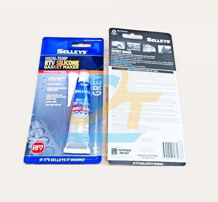 Keo thế ron xám Selleys High-temp RTV Silicone 32gr  Selleys | Giá rẻ nhất - Công Ty TNHH Thương Mại Dịch Vụ Đạt Tâm