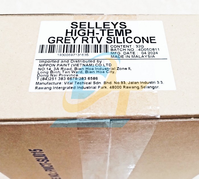Keo thế ron xám Selleys High-temp RTV Silicone 32gr  Selleys | Giá rẻ nhất - Công Ty TNHH Thương Mại Dịch Vụ Đạt Tâm