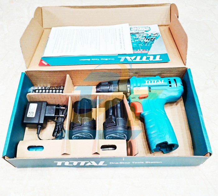 Máy khoan dùng pin 12V Total TOSLI22111 (Kèm 2 Pin + 1 Sạc)  Total | Giá rẻ nhất - Công Ty TNHH Thương Mại Dịch Vụ Đạt Tâm