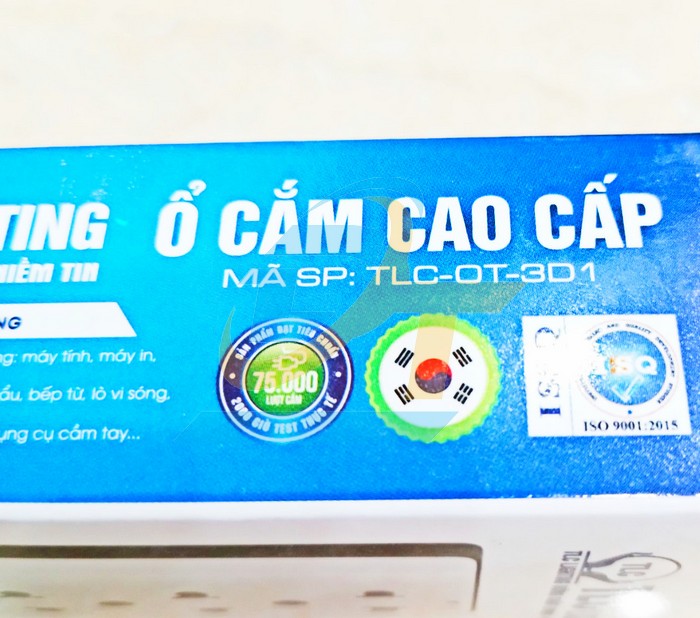 Ổ cắm 3 lỗ 2 chấu TLC TLC-OT-3D1  TLC | Giá rẻ nhất - Công Ty TNHH Thương Mại Dịch Vụ Đạt Tâm