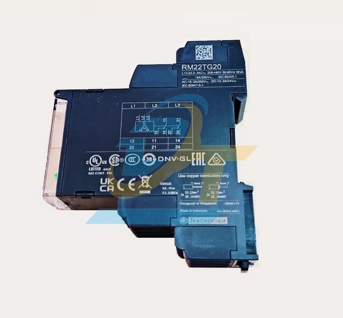 Relay bảo vệ mất pha 3P 208-480V Schneider RM22TG20  SCHNEIDER | Giá rẻ nhất - Công Ty TNHH Thương Mại Dịch Vụ Đạt Tâm