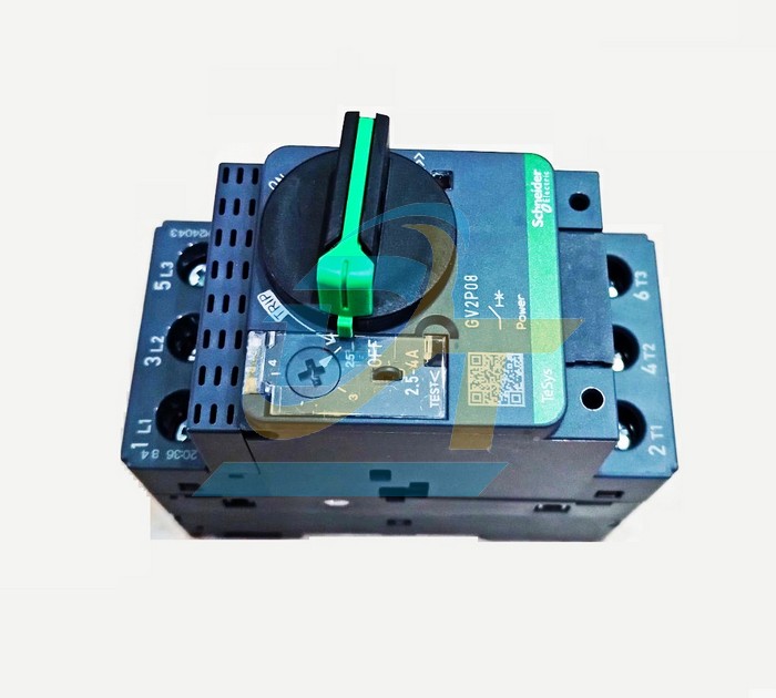 Cầu dao bảo vệ động cơ 2.5-4A Schneider GV2P08  SCHNEIDER | Giá rẻ nhất - Công Ty TNHH Thương Mại Dịch Vụ Đạt Tâm