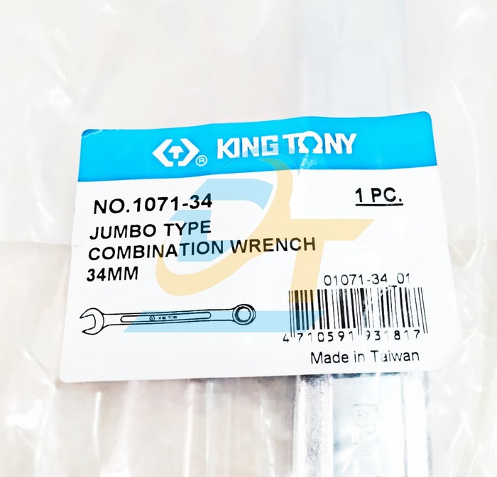 Cờ lê vòng miệng 34mm Kingtony 1071-34  KingTony | Giá rẻ nhất - Công Ty TNHH Thương Mại Dịch Vụ Đạt Tâm