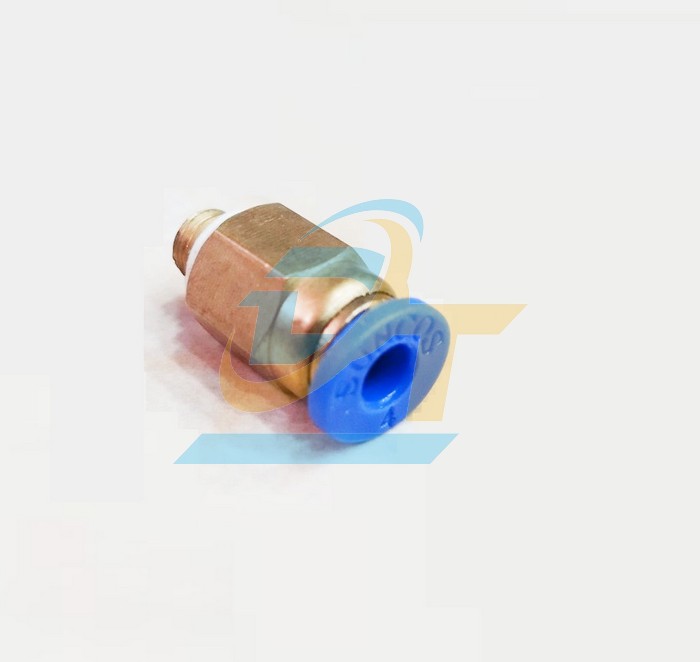 Đầu nối hơi thẳng ren ngoài M6 ống 4 Suncos PC4-M6  Suncos | Giá rẻ nhất - Công Ty TNHH Thương Mại Dịch Vụ Đạt Tâm