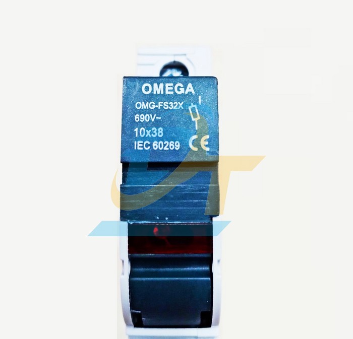 Đế cầu chì 1P 10x38 Omega OMG-FS32X  OMEGA | Giá rẻ nhất - Công Ty TNHH Thương Mại Dịch Vụ Đạt Tâm