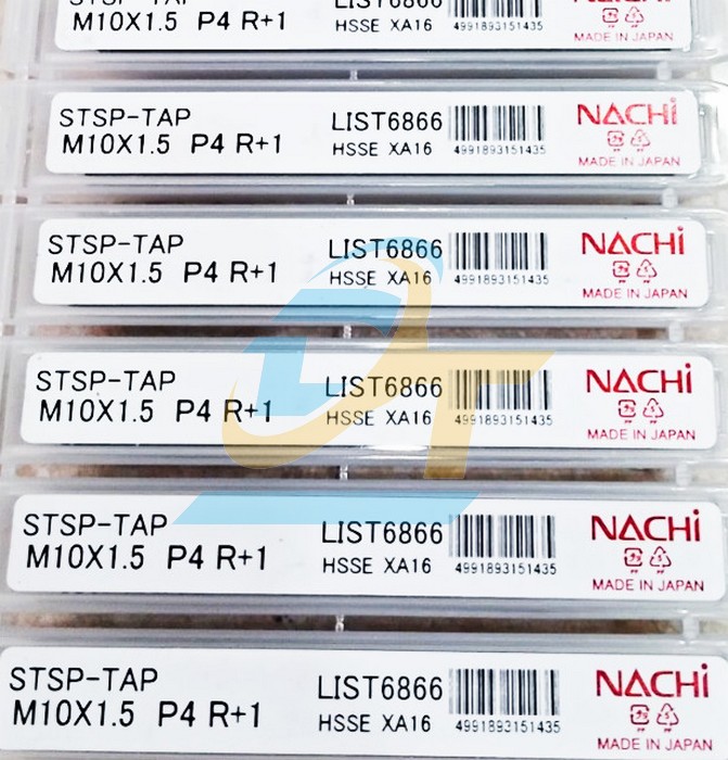 Mũi taro xoắn List 6866 Nachi STSP M10x1.5 P4  Nachi | Giá rẻ nhất - Công Ty TNHH Thương Mại Dịch Vụ Đạt Tâm