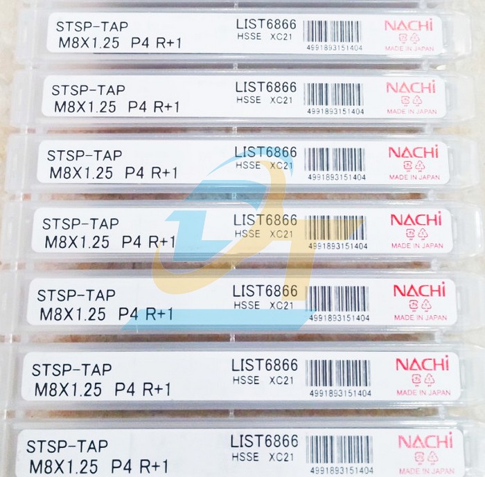 Mũi taro xoắn List 6866 Nachi STSP M8x1.25 P4  Nachi | Giá rẻ nhất - Công Ty TNHH Thương Mại Dịch Vụ Đạt Tâm