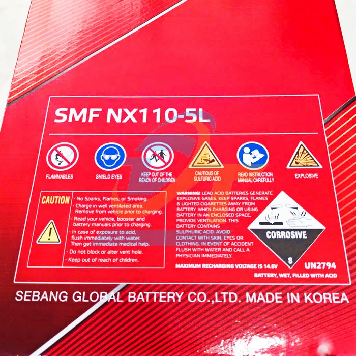 Ắc quy khô 12V 70Ah Rocket SMF NX110-5L  Rocket | Giá rẻ nhất - Công Ty TNHH Thương Mại Dịch Vụ Đạt Tâm
